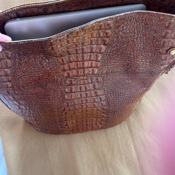 Brahmin Large Bucket Bag Pecan Melbourne - Picture 15 of 15